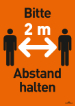 Bitte Abstand halten