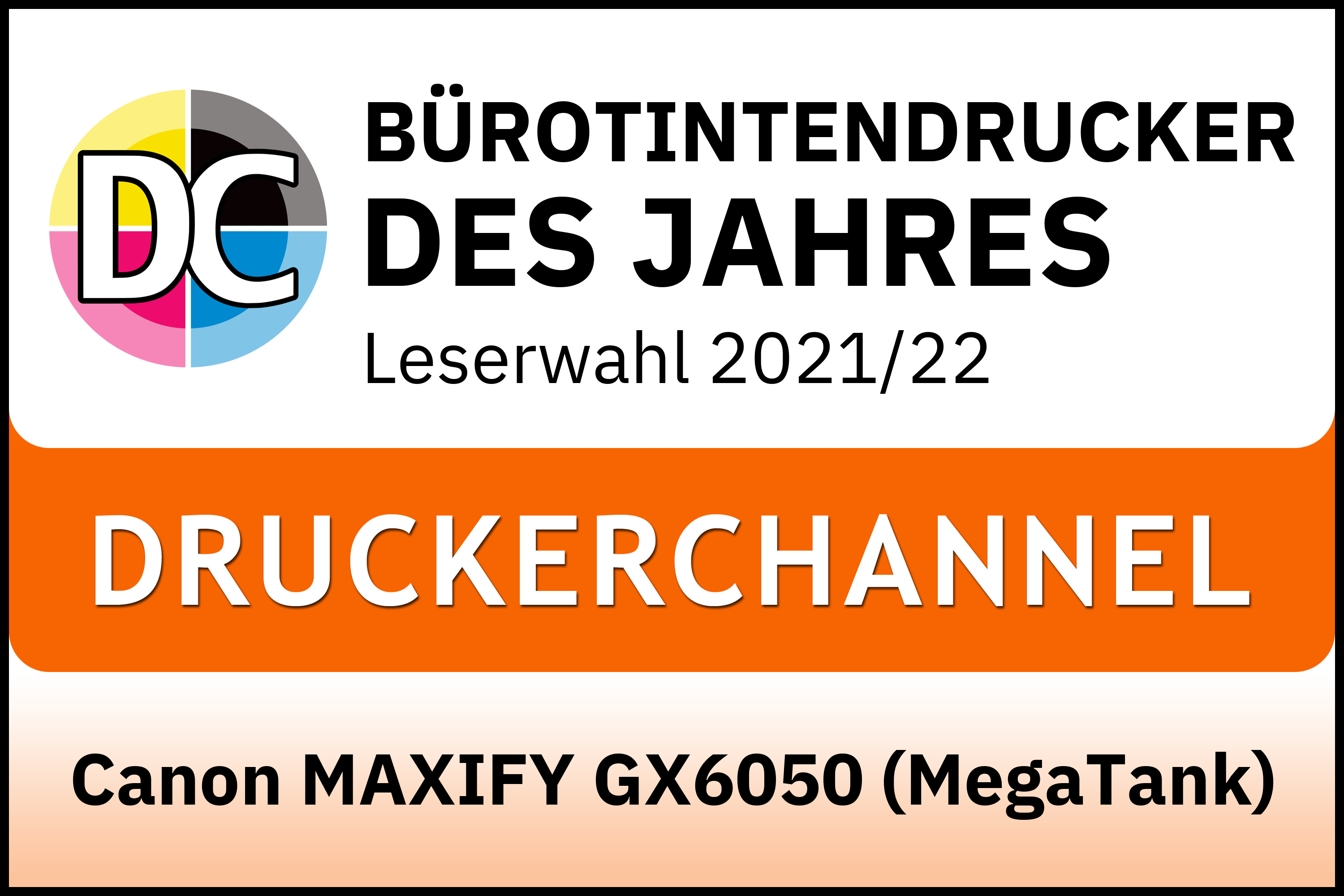 DC - Druckerchannel| Bürotintendrucker des Jahres - 2021/22