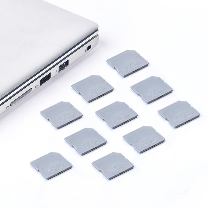 SmartKeeper Mini "SD Port" Blocker grau 10 Stk.