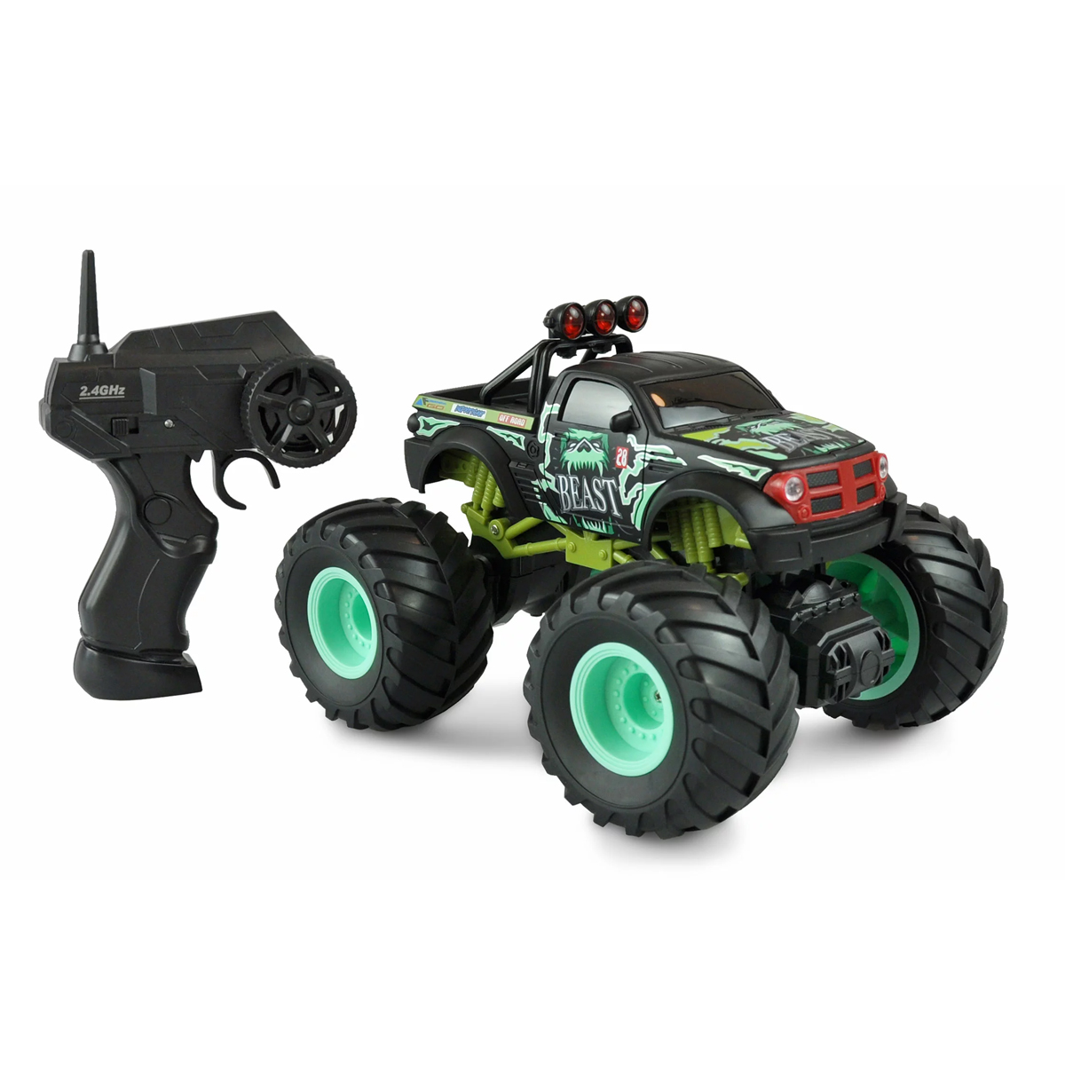 Amewi RC Monstertruck Big Buster 1:18 RTR grün /6+