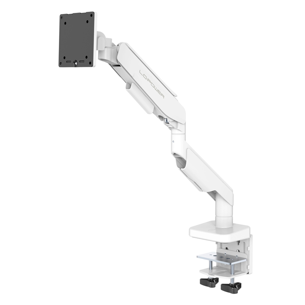 LC-Power Monitorarm für Monitore bis zu 49/124,46 cm (W) Tischhalter für Monitor