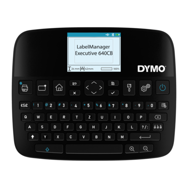 DYMO LabelManager 640CB 6/9/12/19/24mm D1-Bänder QWZ Value P Etikettendrucker