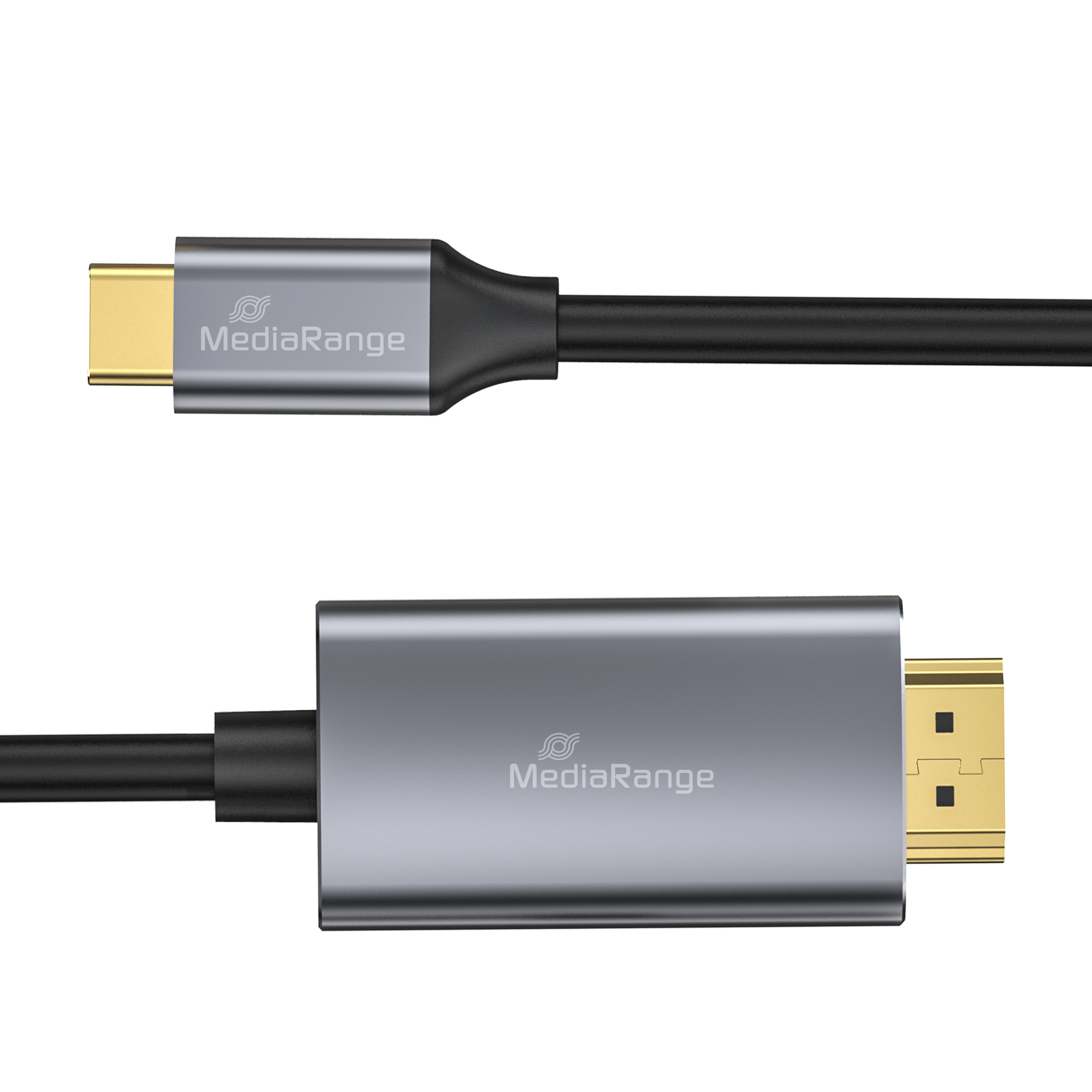 MediaRange USB-C 3.2 Gen. auf HDMI Video-Adapterkabel 1,8m