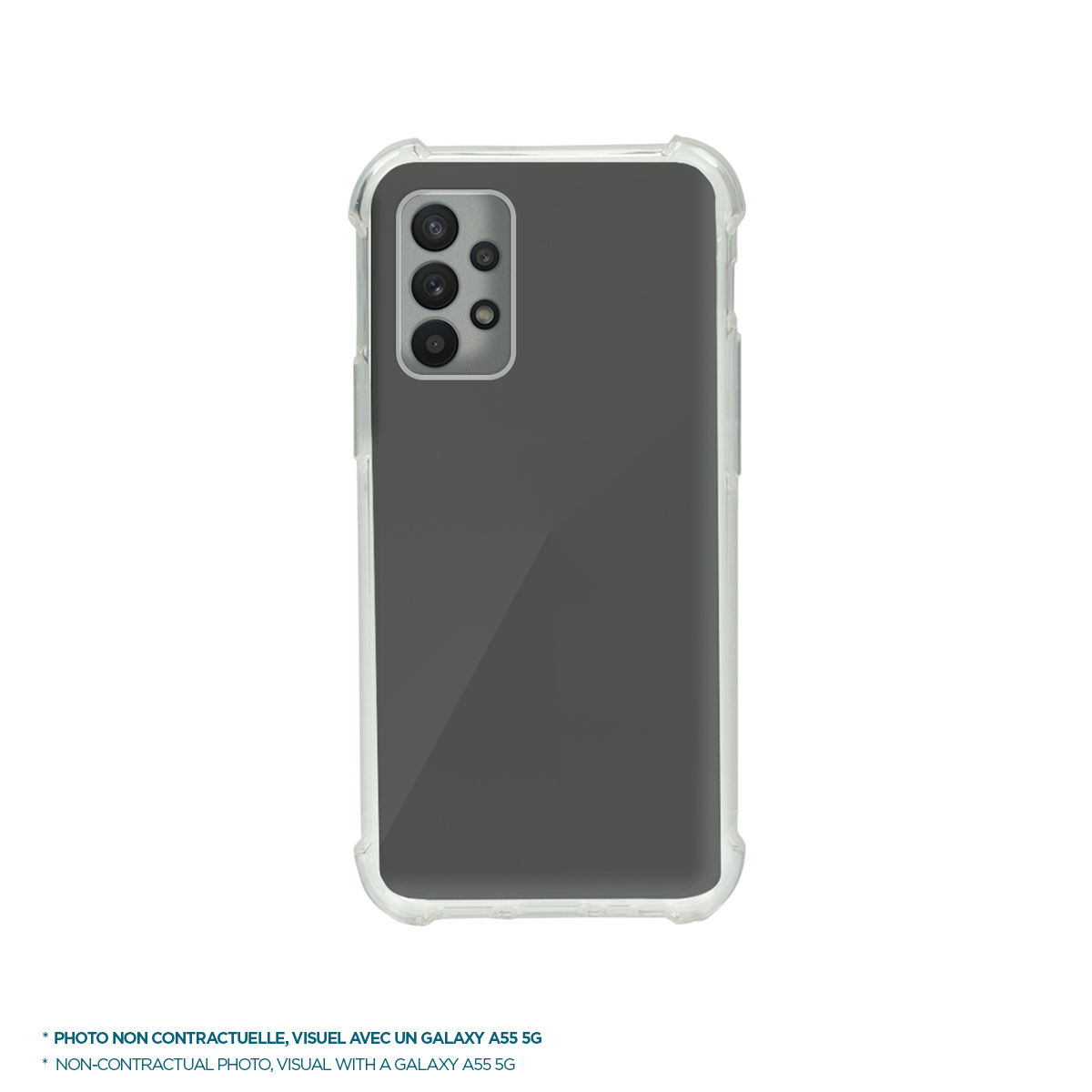 Mobilis R Series for Galaxy A55 5G - Transparent - Soft bag Smartphone Zubehör