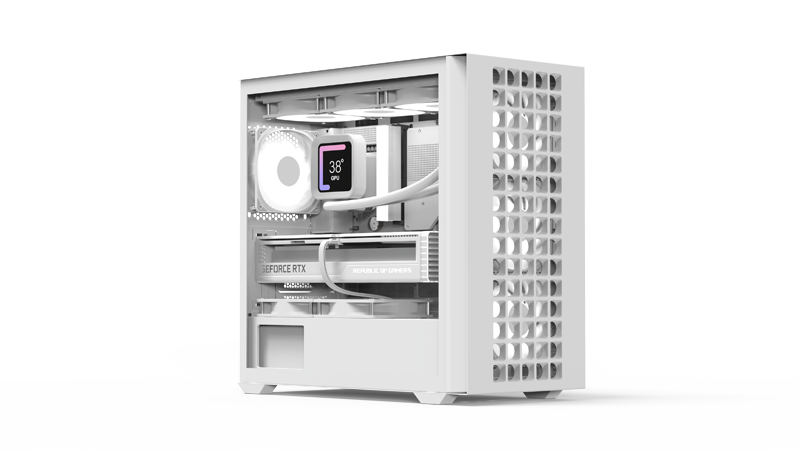 AeroCool Geh Mini D302A-G-WT-V1 (W/&shy;Mesh/&shy;Micro-ATX)