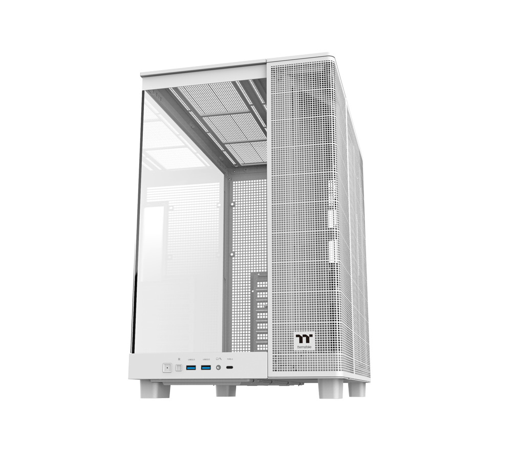 Geh Thermaltake View 380 XL TG Midi Tower ARGB Snow  White retail
