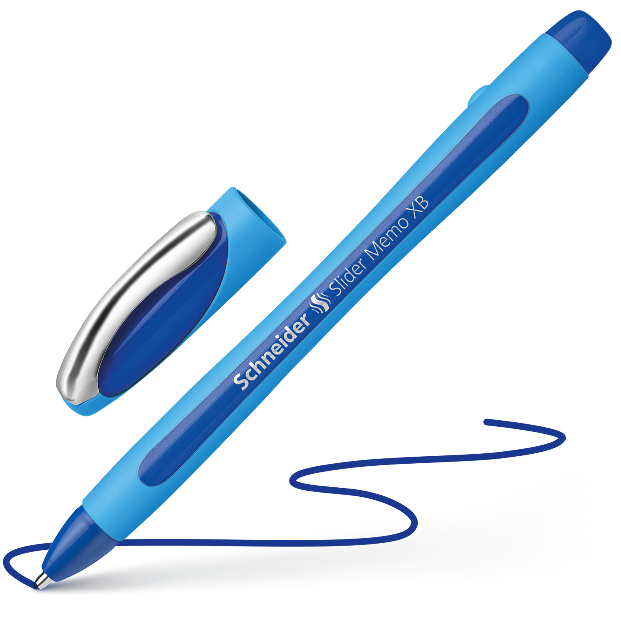 Schneider Kugelschreiber Slider Memo XB Blau 10 Stk. Kugelschreiber