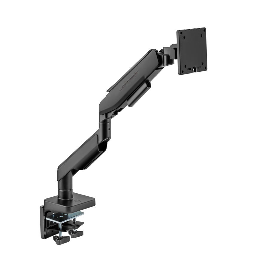 LC-Power Monitorarm für Monitore bis zu 49/124,46 cm (B) Tischhalter für Monitor