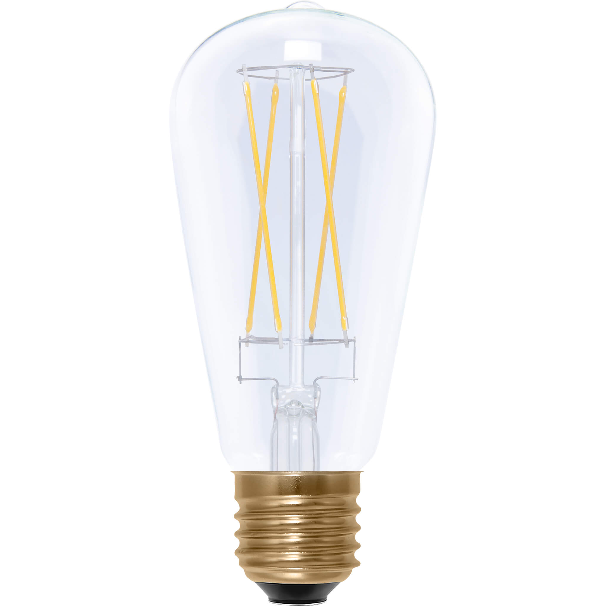 SEGULA LED Rustika Long Style klar E27 5W 2200K dimmbar LED