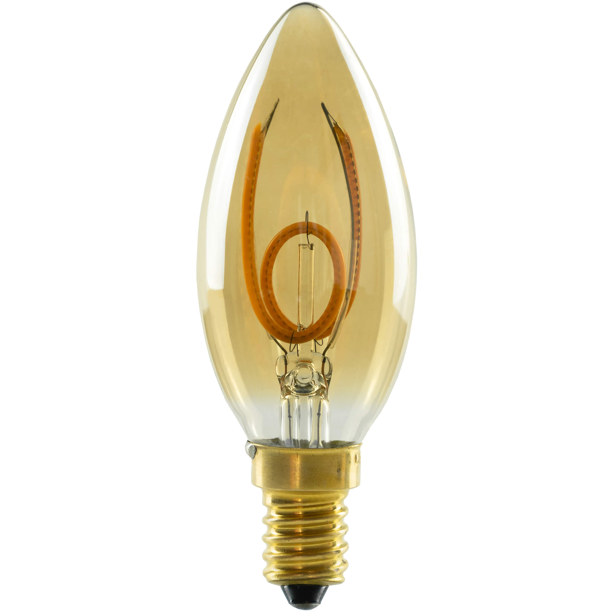 SEGULA LED Soft Kerze gold E14 3,2W 1900K dimmbar LED