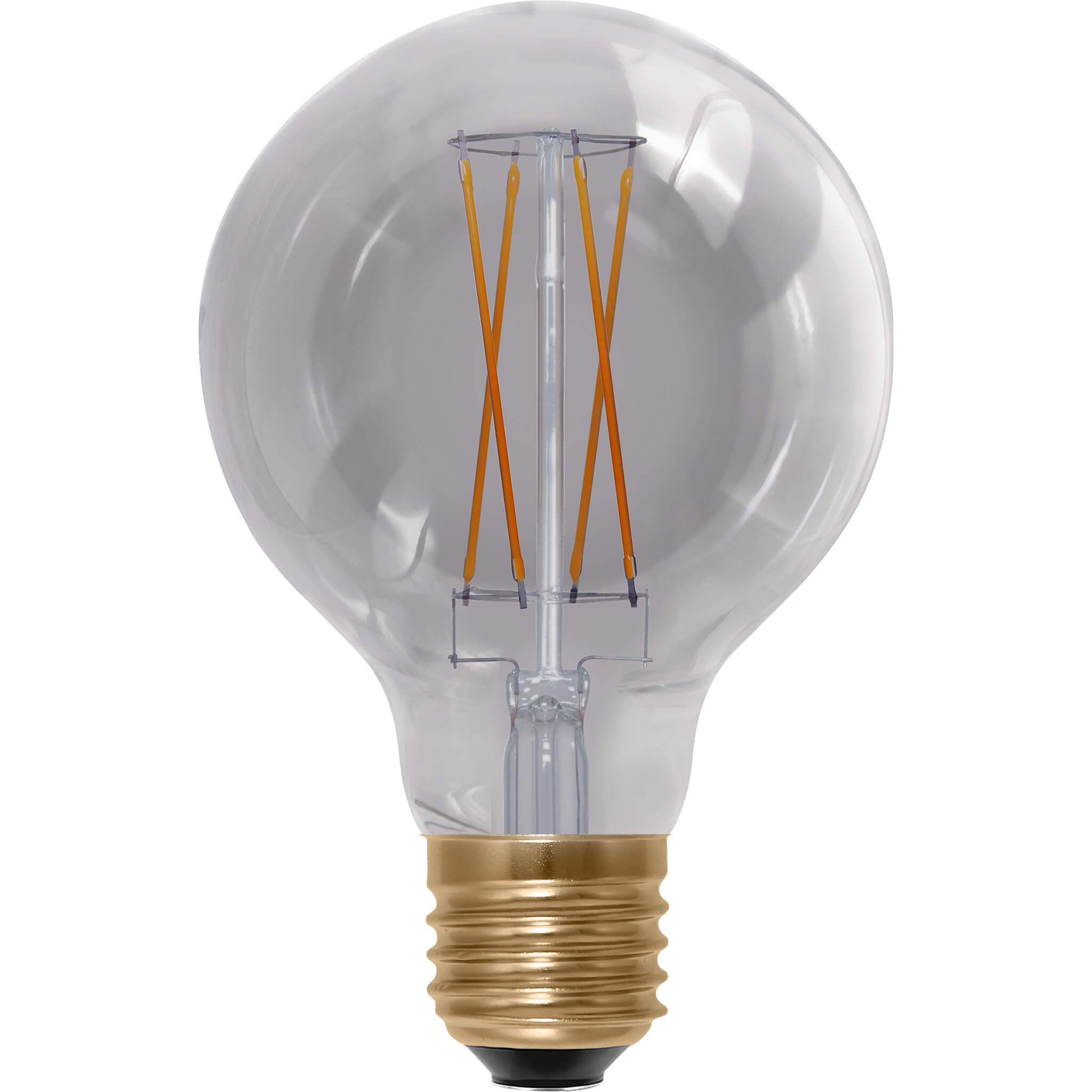 SEGULA LED Globe 80 smokey grau E27 5W 220Lm 1900K dimmbar LED