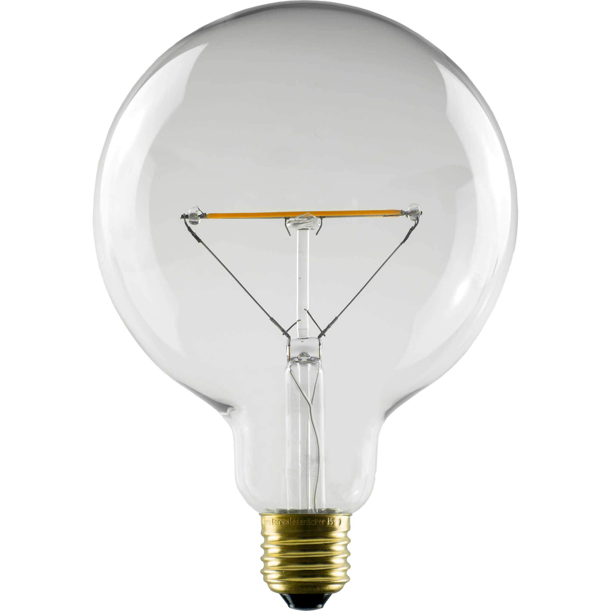 SEGULA LED Globe 95 klar - Balance E27 3W 2200K dimmbar LED
