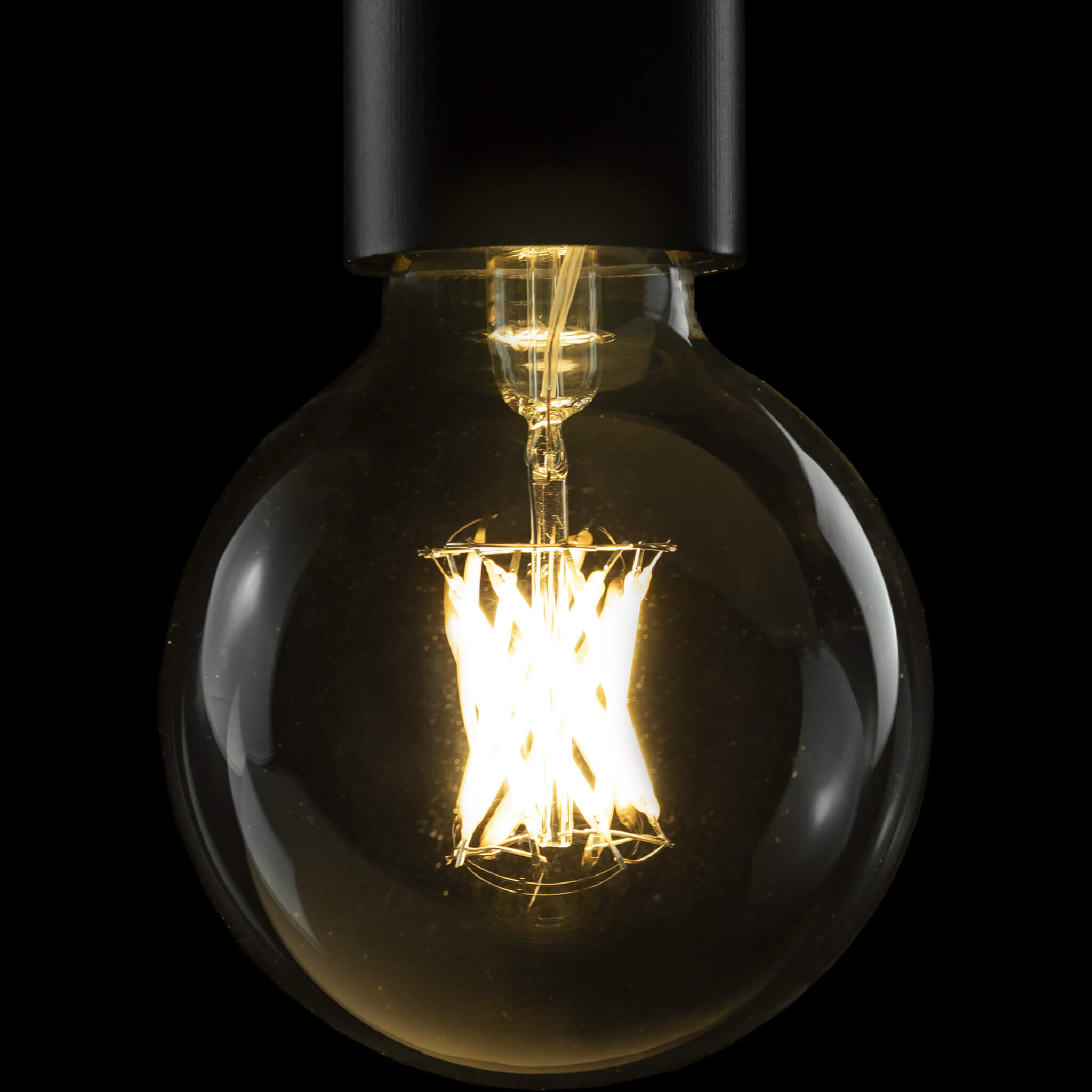 SEGULA LED Globe 80 klar E27 6,5W 2700K dimmbar LED