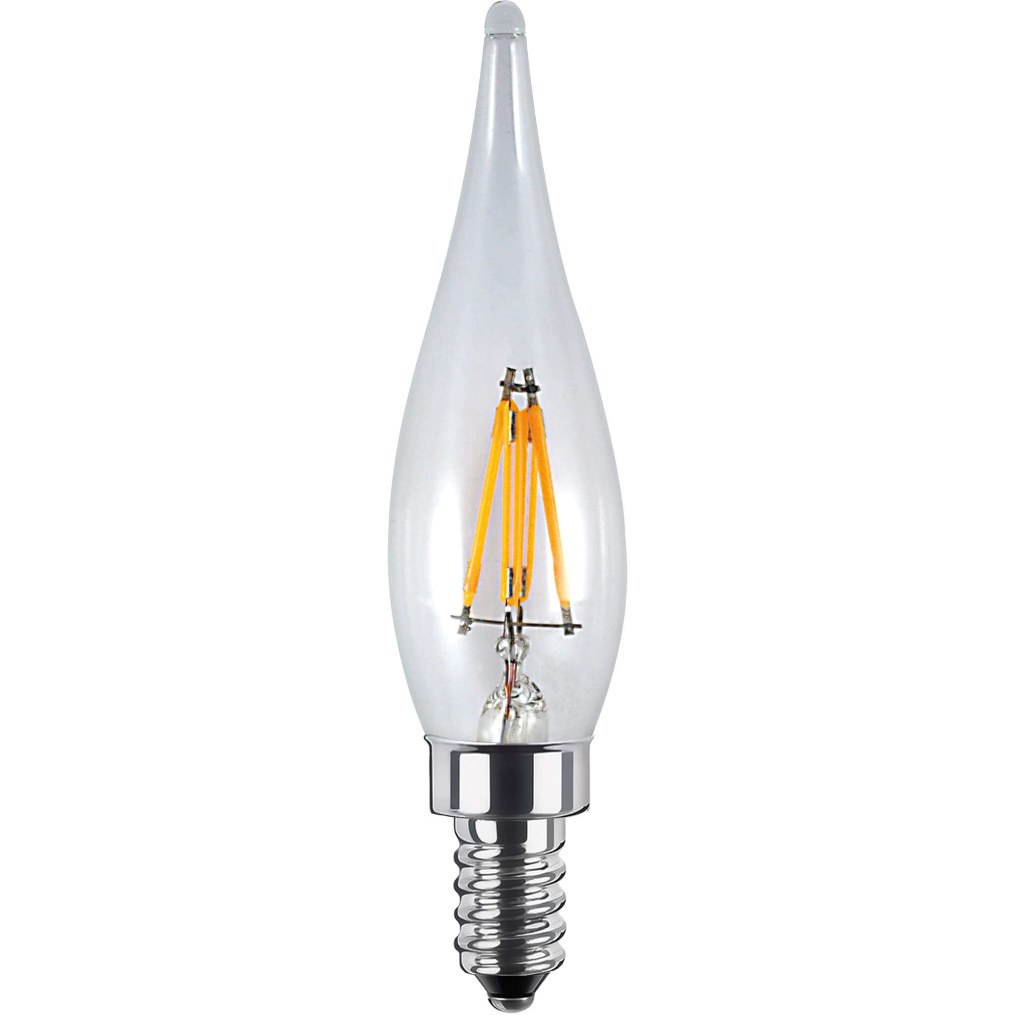 SEGULA LED French Kerze klar E10 1,5W 2700K dimmbar LED