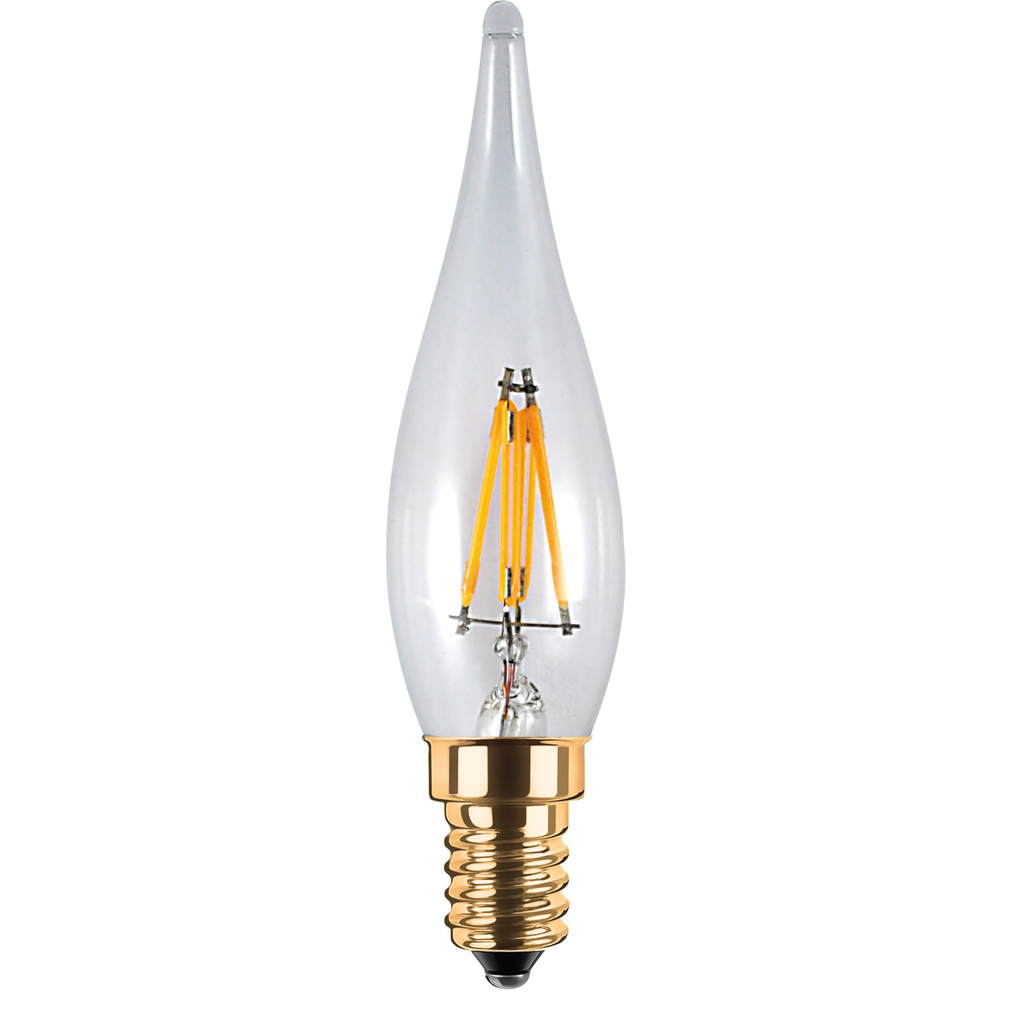 SEGULA LED French Kerze klar E10 1,5W 2200K dimmbar
