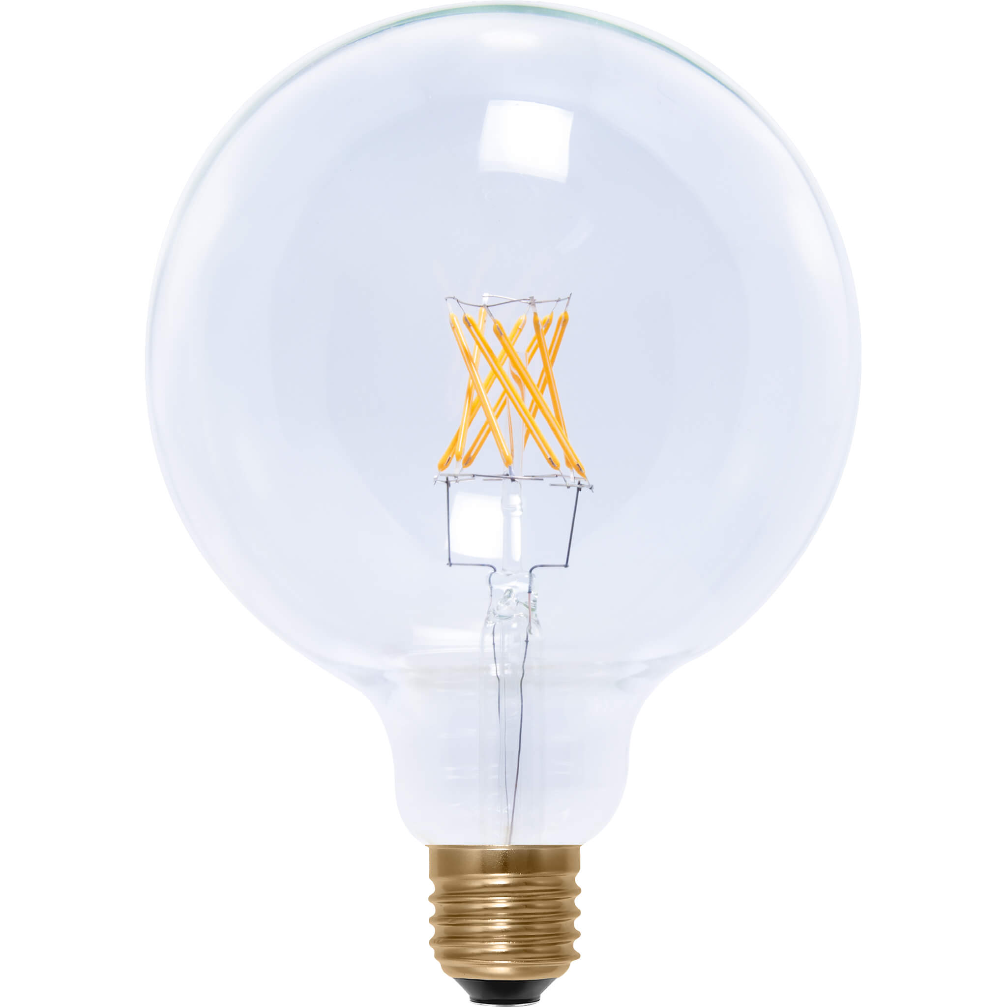 SEGULA LED Globe 125 klar E27 5W 400Lm 2200K dimmbar
