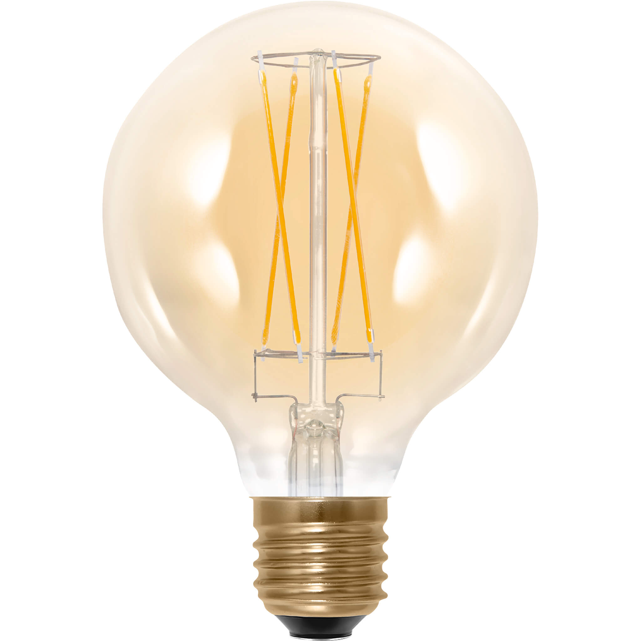 SEGULA LED Globe 95 gold E27 5W 340Lm 1900K dimmbar LED