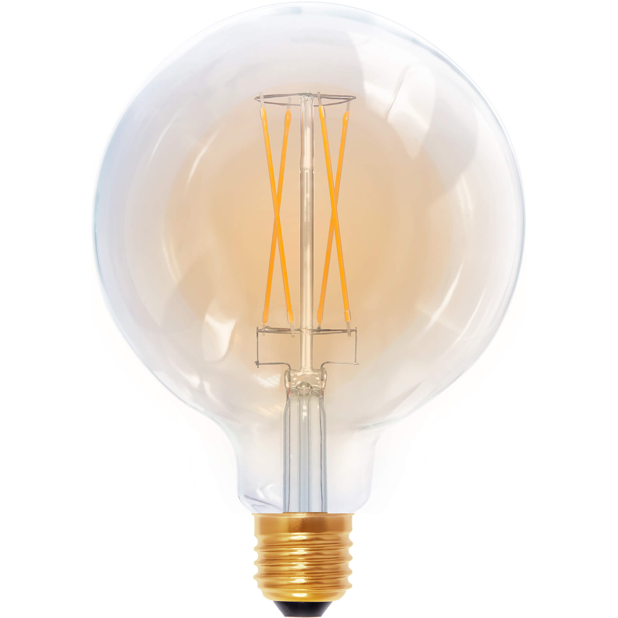 SEGULA LED Globe 125 gold E27 5W 340Lm 1900K dimmbar LED