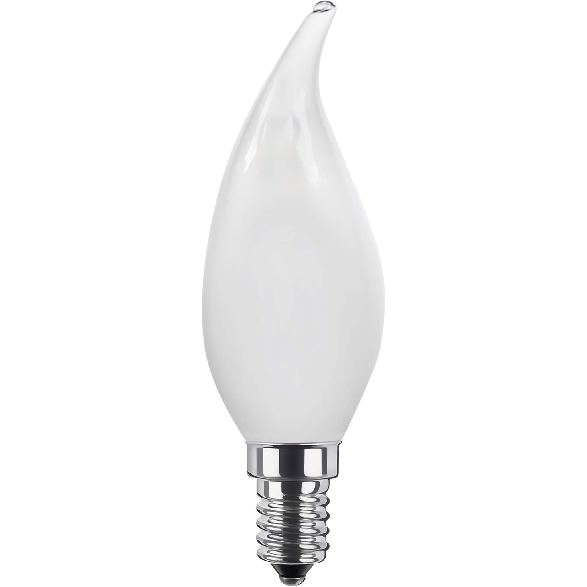SEGULA LED Kerze Windstoß matt E14 3,2W 270Lm 2700K dimmbar LED
