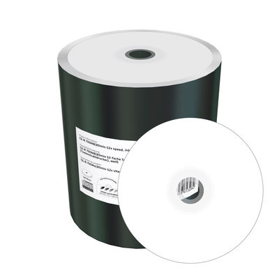 MediaRange CD-R 700MB bedruckbar, 100er Pack Folie (Shrink) CD-Medien