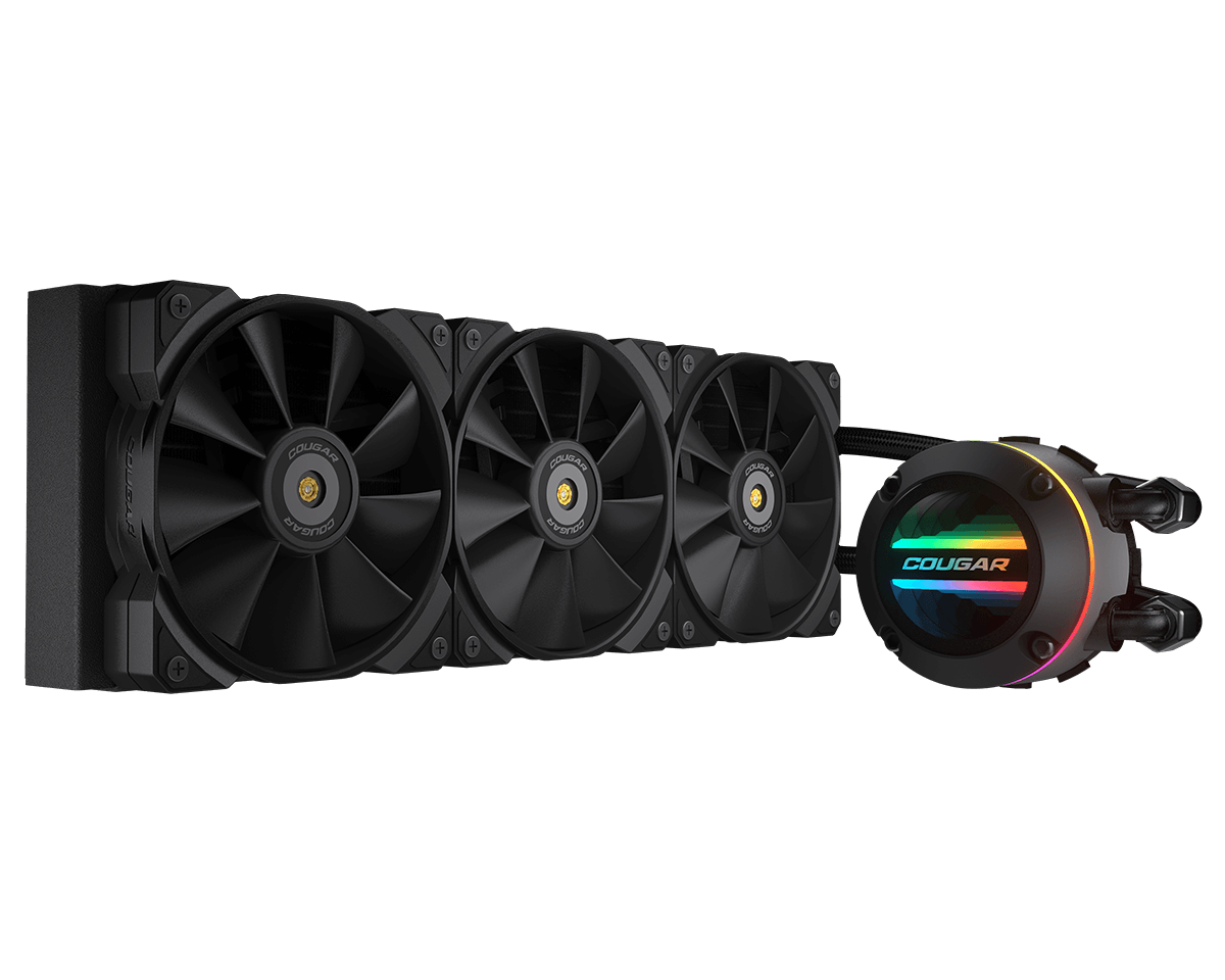 COUGAR CPU Wasserkühlung Poseidon-GT 360, ARGB, Schwarz Wasserkühler