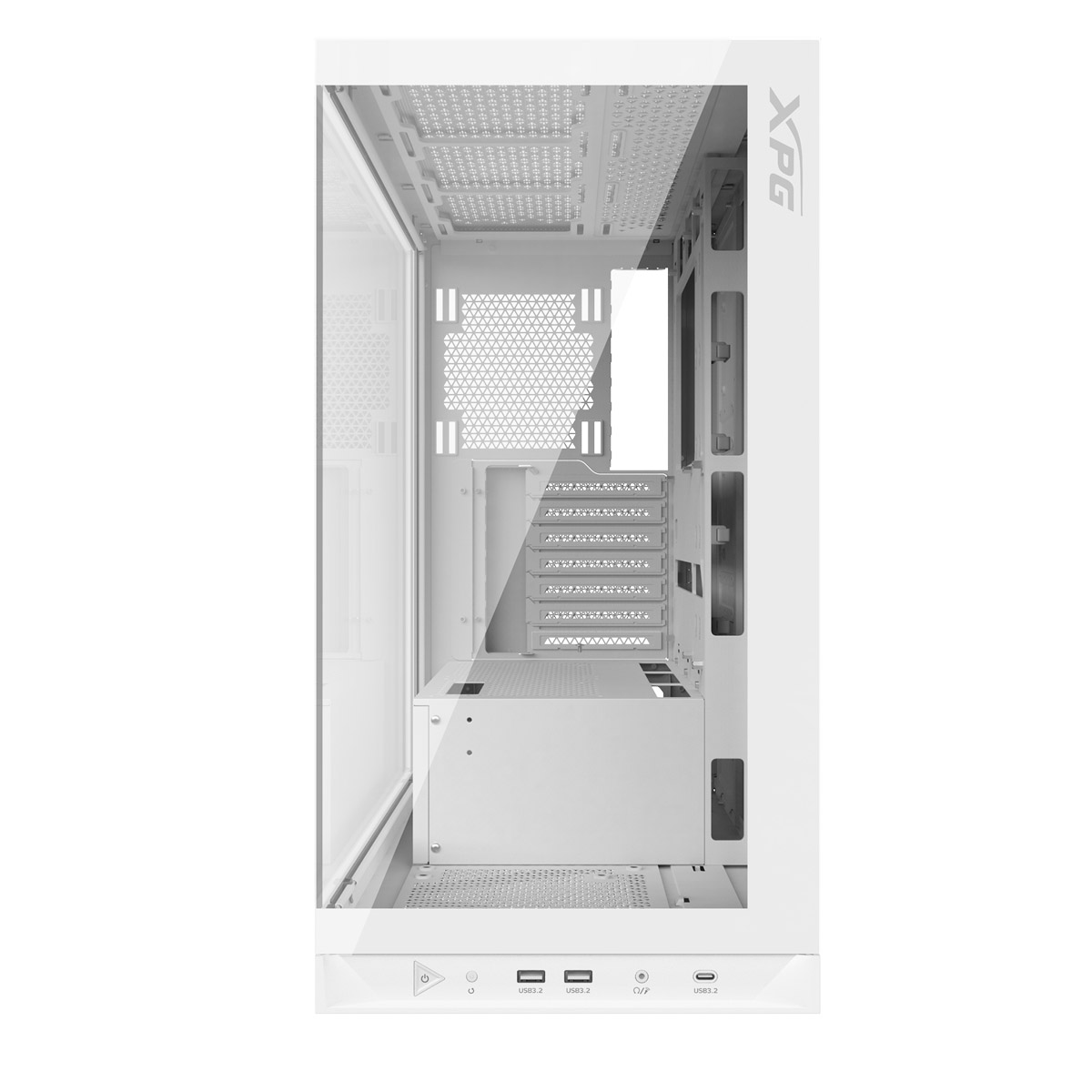 Geh XPG INVADER X                 (ATX)  Midi Tower     weiß retail Gehäuse