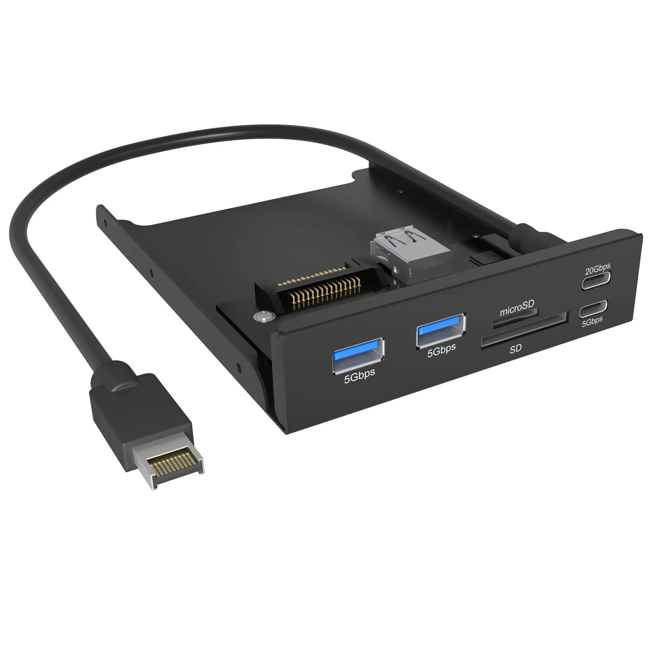 Frontplatte IcyBox für 3,5 Einschub