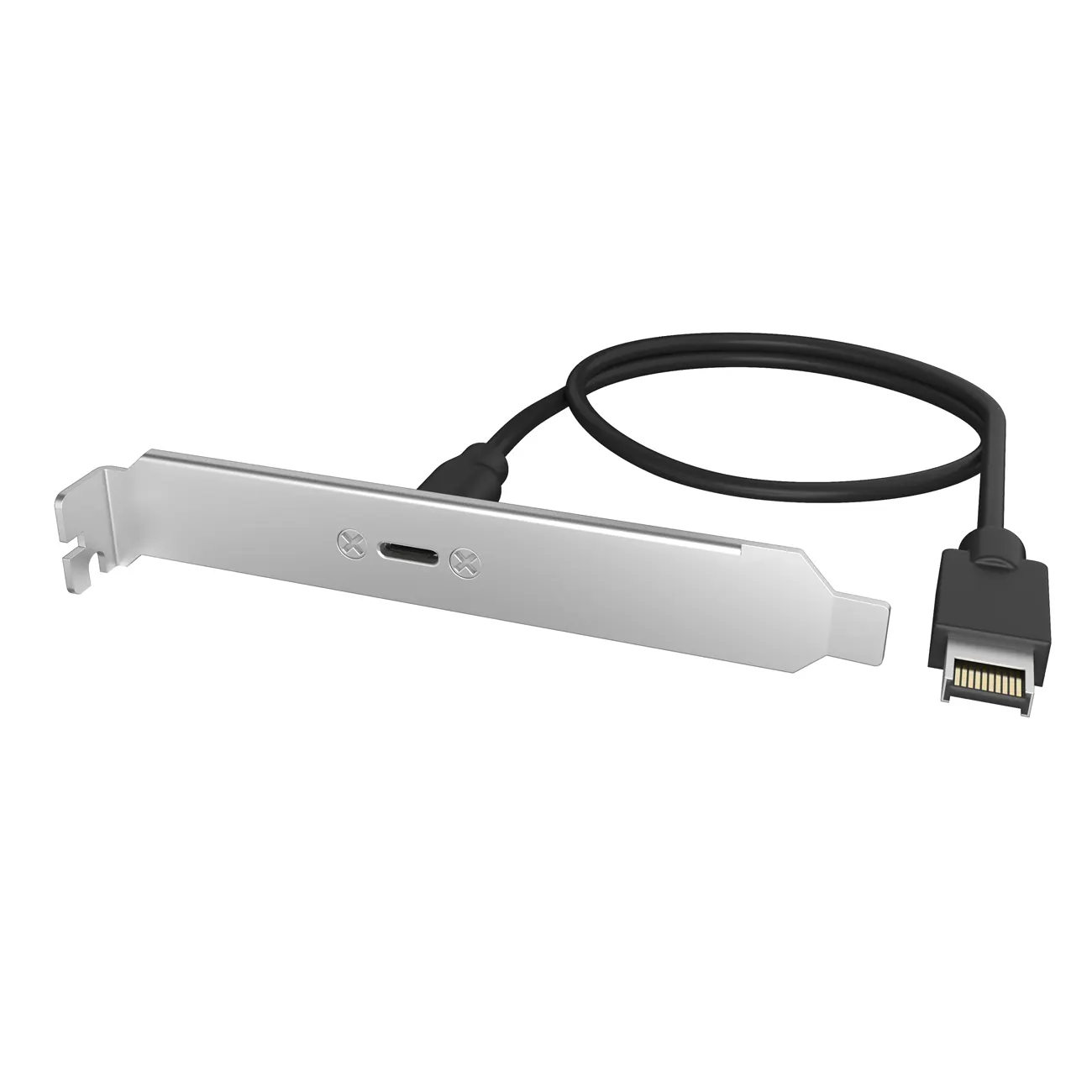 Adapter IcyBox USB 20 Gbit/s von Type-E Port