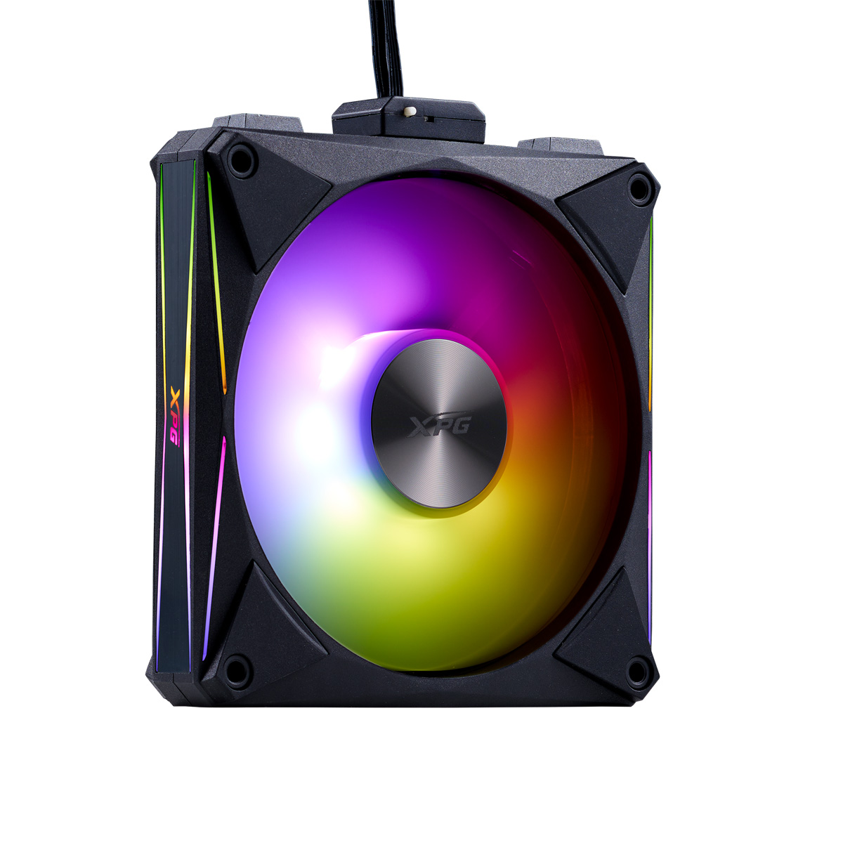 Lüfter XPG HURRICANE MAG 120 (120mm ARGB PWM Fan 4er Pack)BK retail
