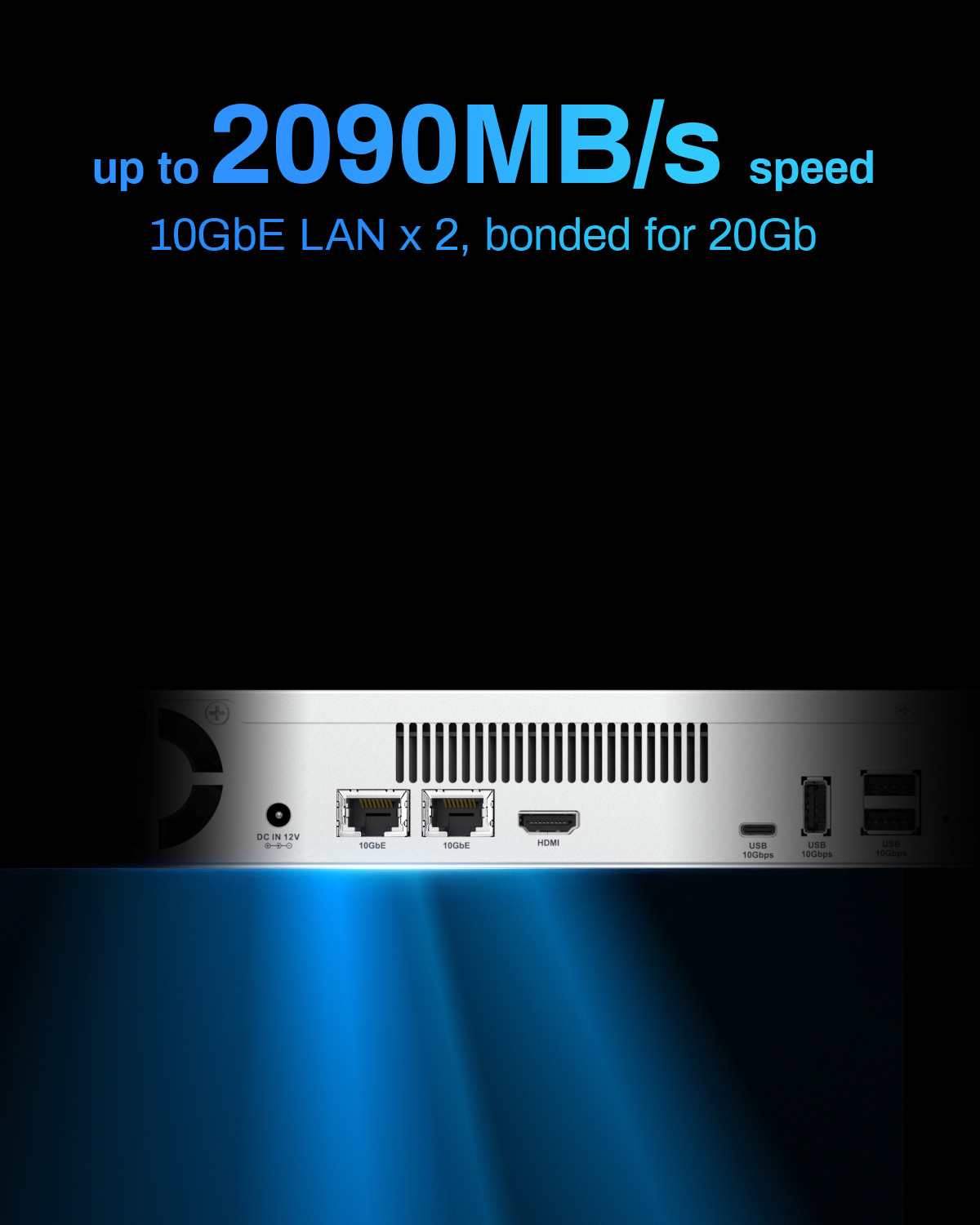TERRAMASTER U4-500, 1U 4bay NAS, Core i3 1215U Ultra-Short NAS-Speichersysteme