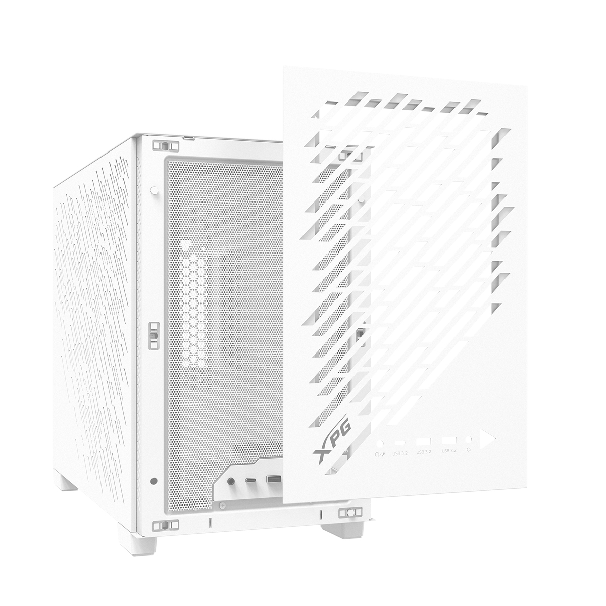 Geh XPG VALOR AIR NANO            (ITX)  Midi Tower     weiß retail
