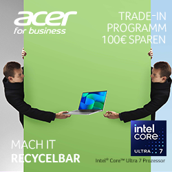 Acer Warenkorbbanner