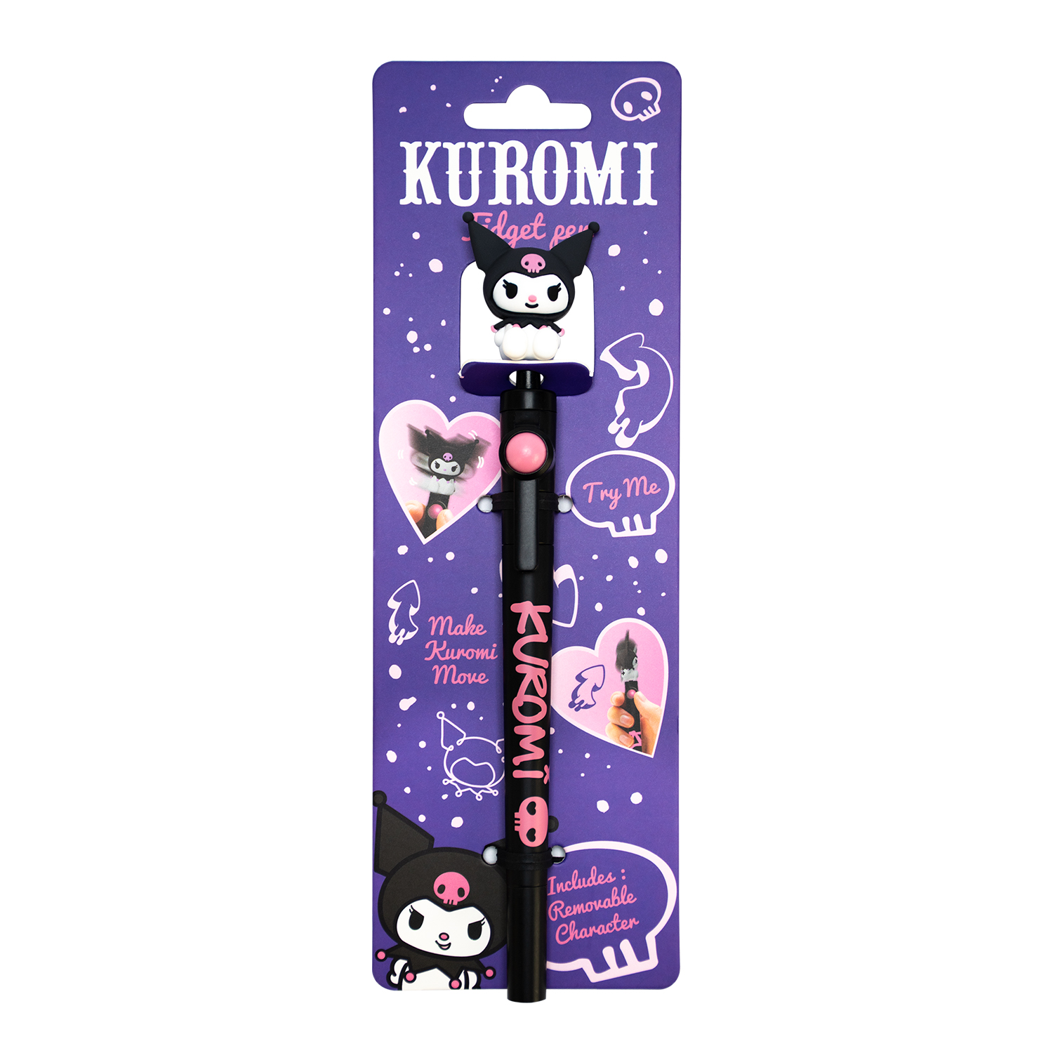BlueSkyStudios Sanrio Kugelschreiber Kuromi Fidget