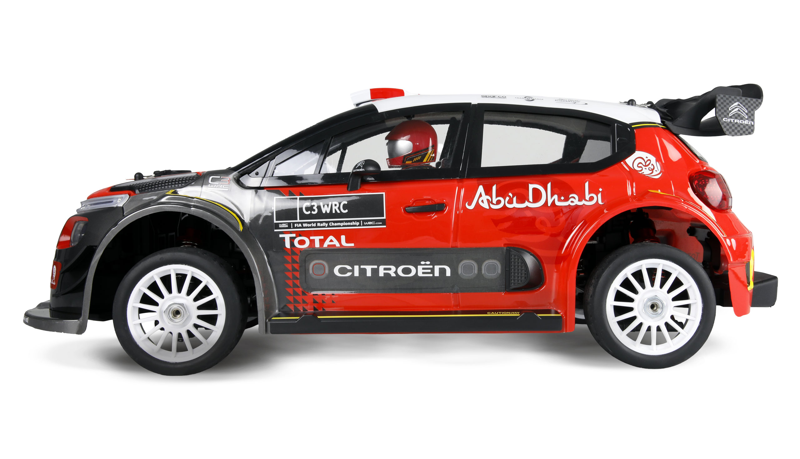 Amewi RC Rallye Citroen CR3 WRC HyperGo 1:7 schwarz/rot