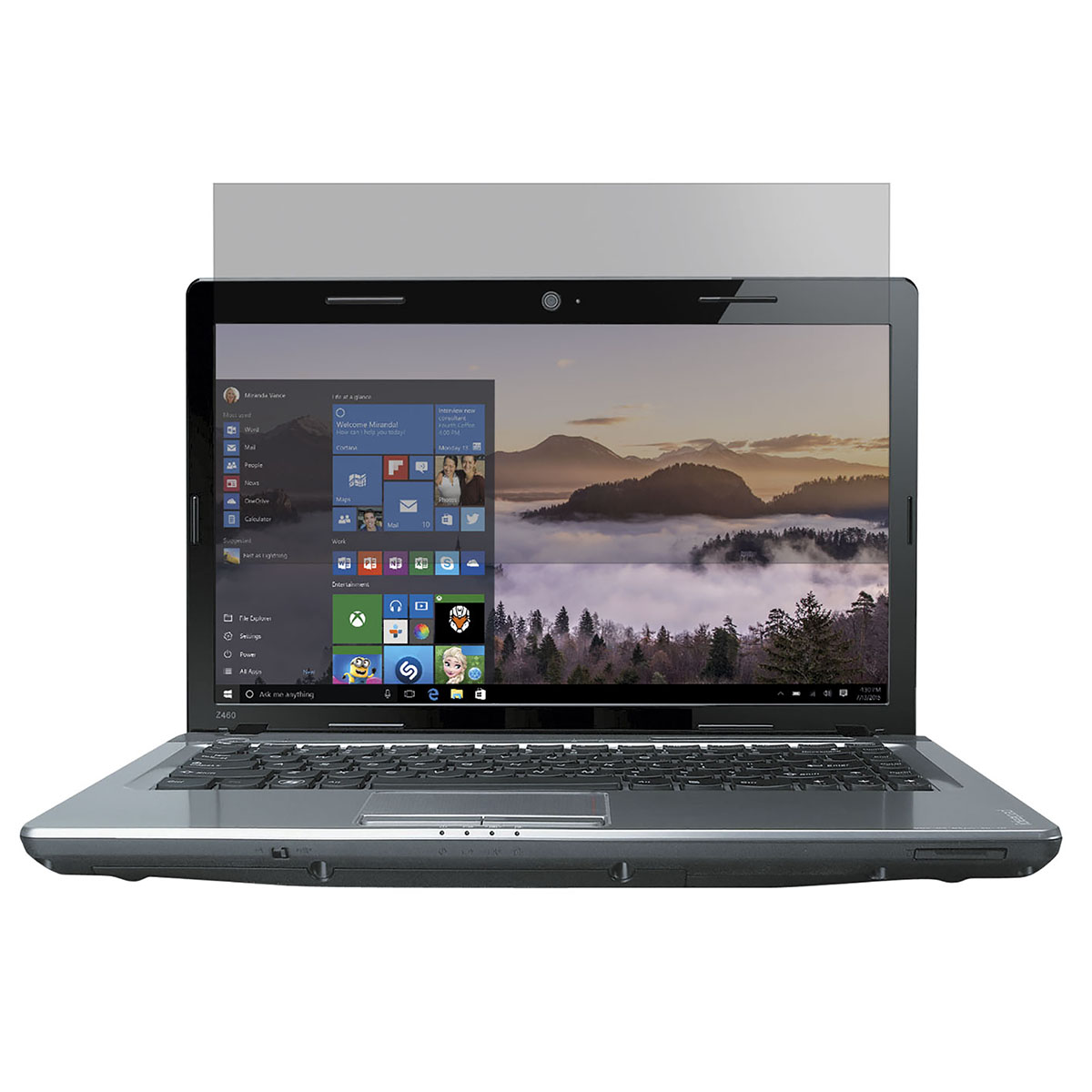Mobilis Privacy Filter 23.8   (16:09) Dim 528x297mm Blickschutzfilter