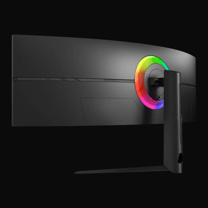 LC-Power 124,46cm (49) LC-M49QCK Curved VA+DP+2xHDMI TFT-Monitore