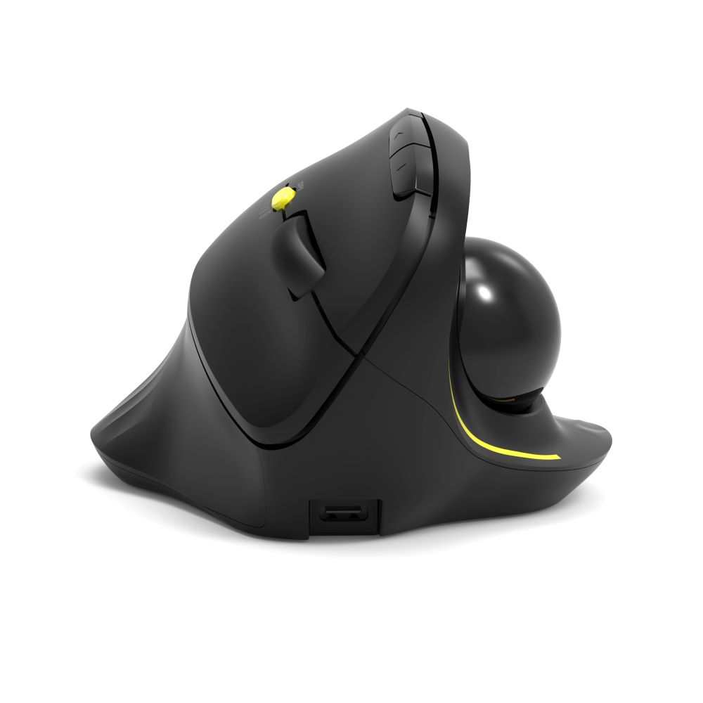 Port MOUSE ERGONOMIC BT RECHARGEABLE BLUETOOTH TRACKBALL RH