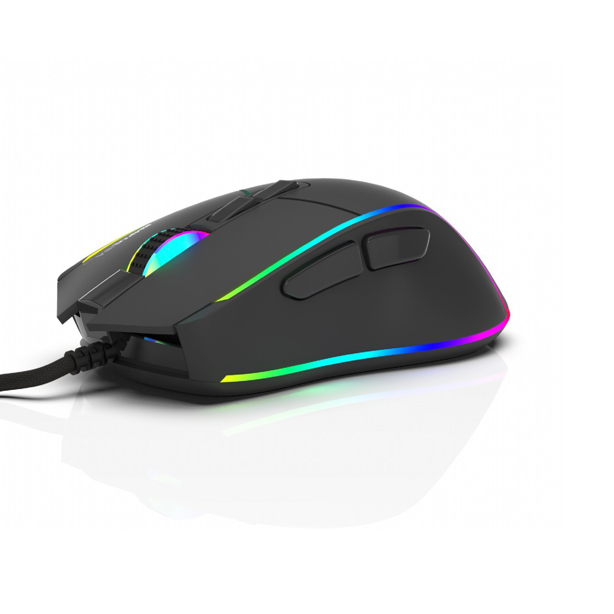 INCA Gaming Maus RGB/ 6400DPI/ 7Tasten/USB     1.80m schwarz retail Mäuse & Tastaturen