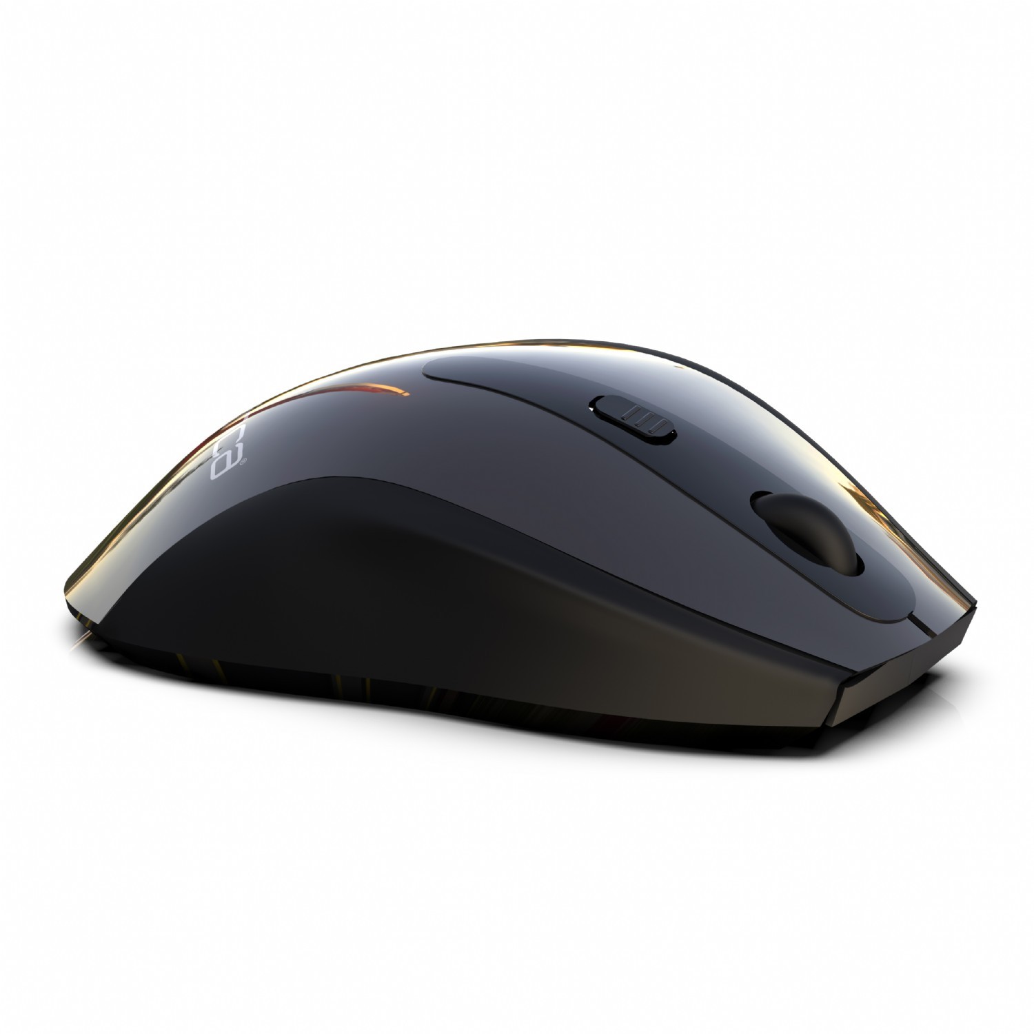 INCA Wrls Maus Ergo/1600DPI/6Tasten/Laser/2.4GHzUSB-A     sw retail Mäuse & Tastaturen