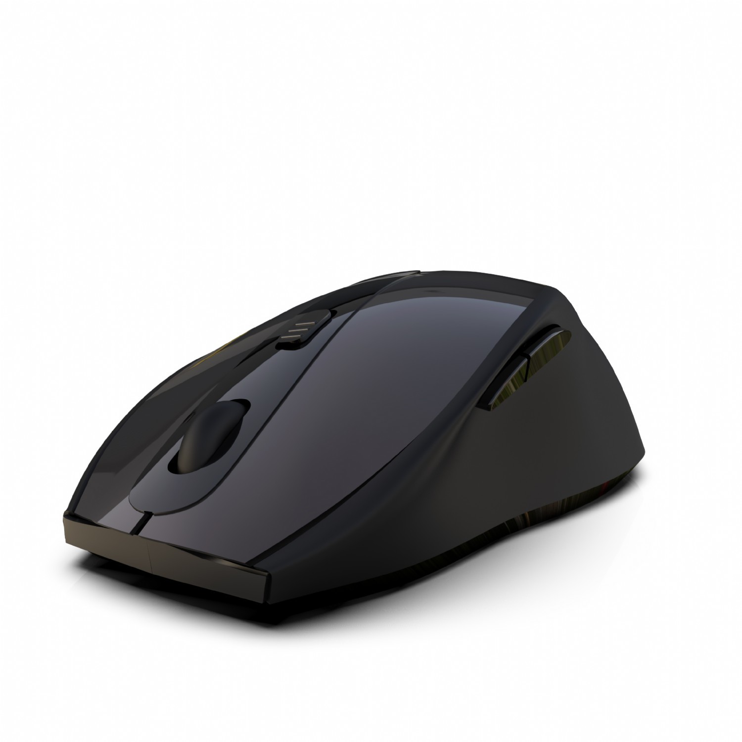 INCA Wrls Maus Ergo/1600DPI/6Tasten/Laser/2.4GHzUSB-A     sw retail