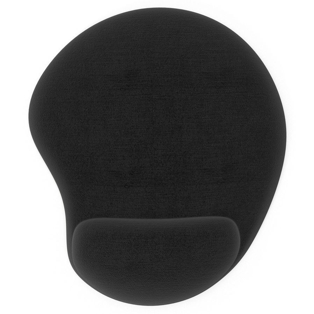 INCA Ergonomisches Mauspad 24,5x22x3mm Silikon       schwarz retail