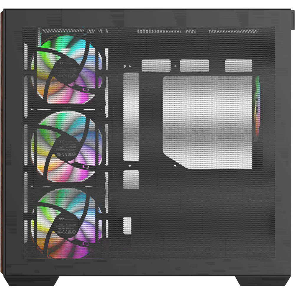 Geh Thermaltake View 380 WS Midi Tower  ARGB         Black retail