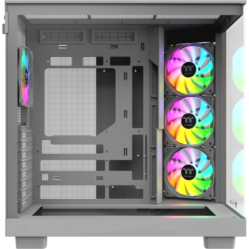 Geh Thermaltake View 380 WS Midi Tower  ARGB Snow    White retail