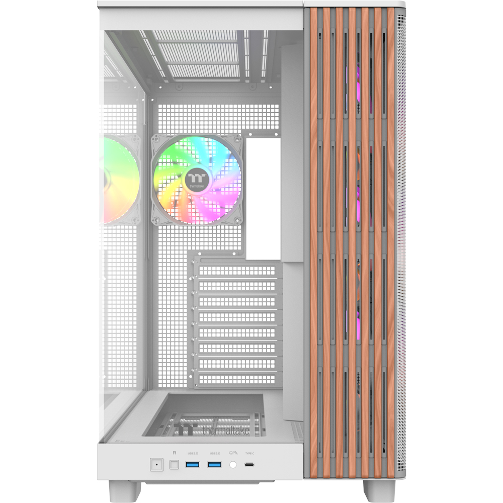 Geh Thermaltake View 380 XL WS Midi Tower ARGB Snow  White retail Gehäuse