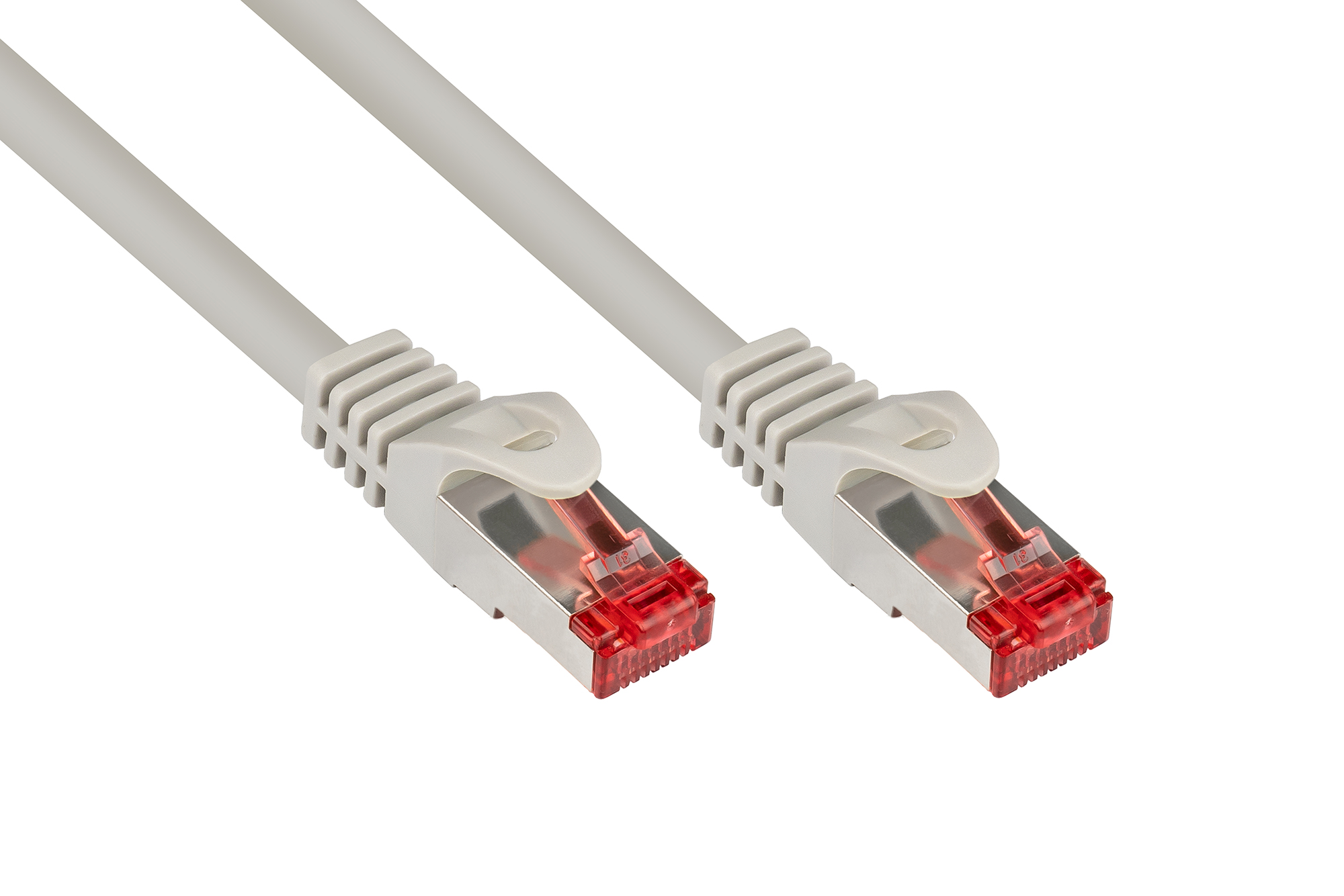 Good Connections Cat.6 Patchkabel S/FTP grau 0,15m