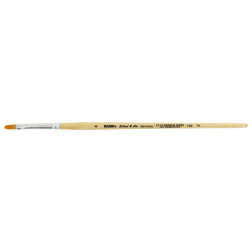 12 x Kum Pinsel School & Art flat Gr. 4