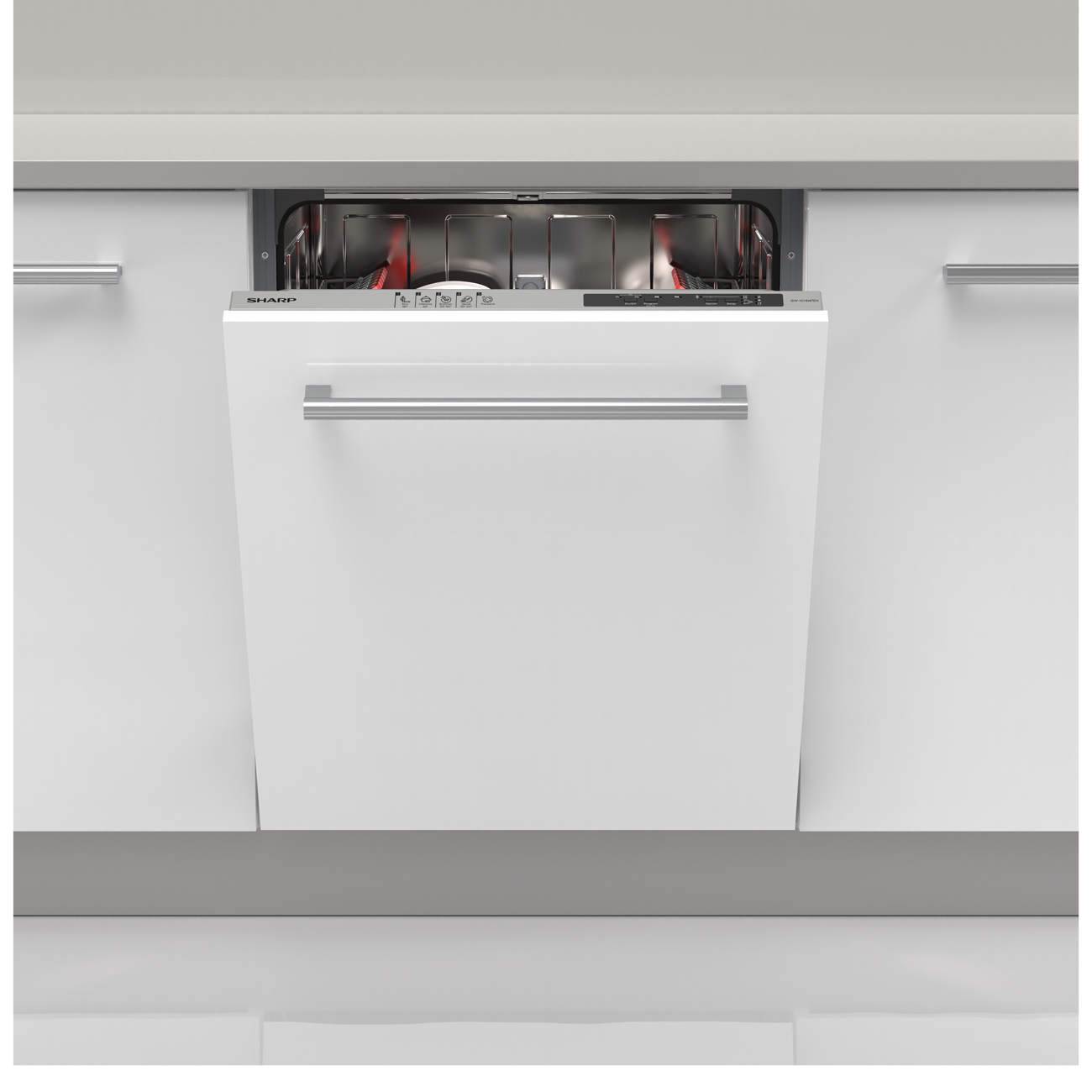 Sharp Geschirrspüler QW-NI14I47DX-DE  Vollint.  60  wh  D