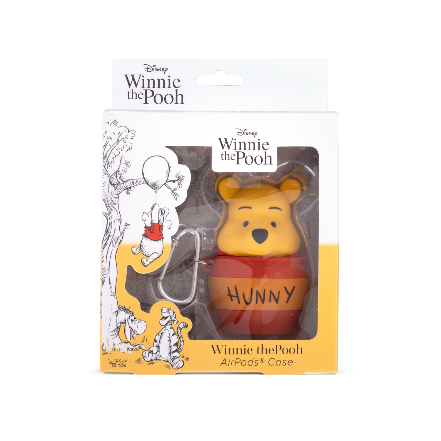 ThumbsUp! PowerSquad AirPods Case Pooh 3D-Silikon Apple Zubehör