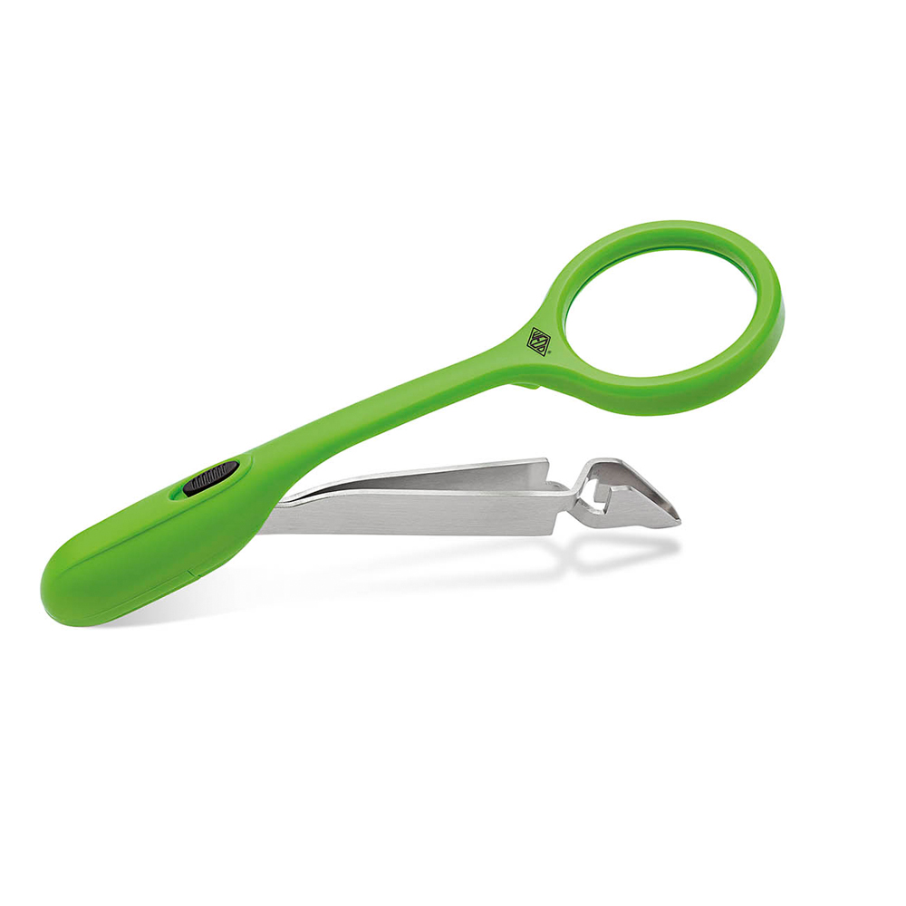 WEDO Zeckenzange Quickex gn mit Lupe und LED