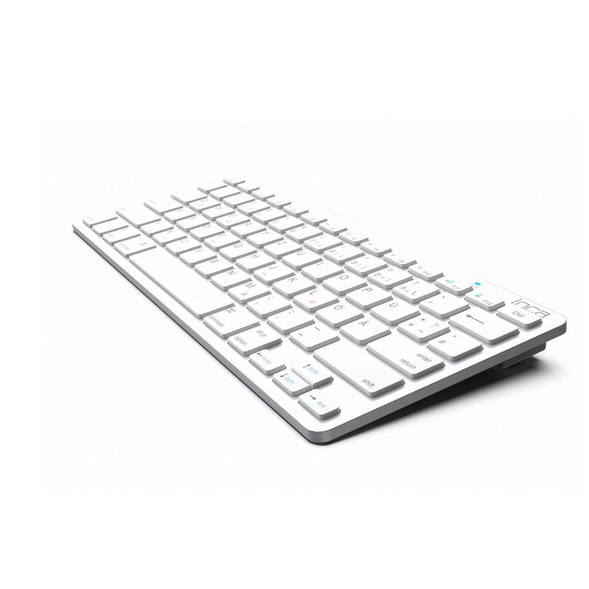 INCA Tastatur IBK-569BT BT 3.0       Ultradünn  DE-Layout retail Mäuse & Tastaturen